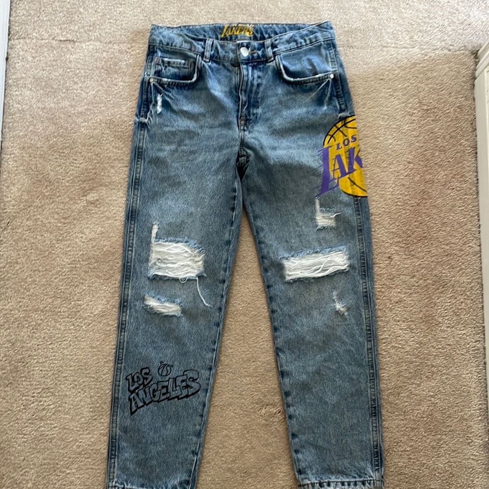 Zara boys NBA jeans